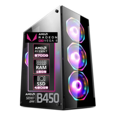 PC Gamer Fácil Pulse AMD Ryzen 7 5700G Radeon